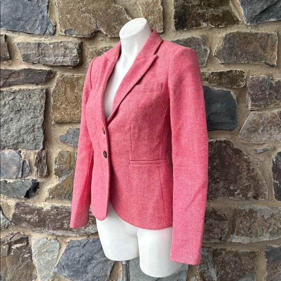 Boden British Tweed Blazer By Moon US Size 4R - Picture 12 of 14